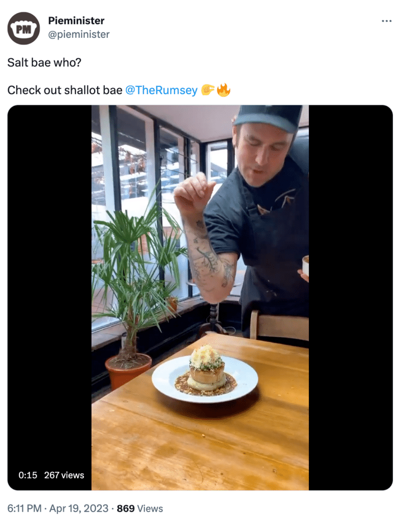 Pieminister Twitter video