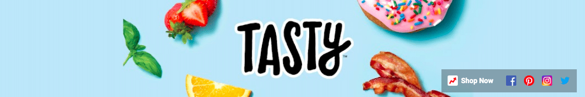 Tasty YouTube banner